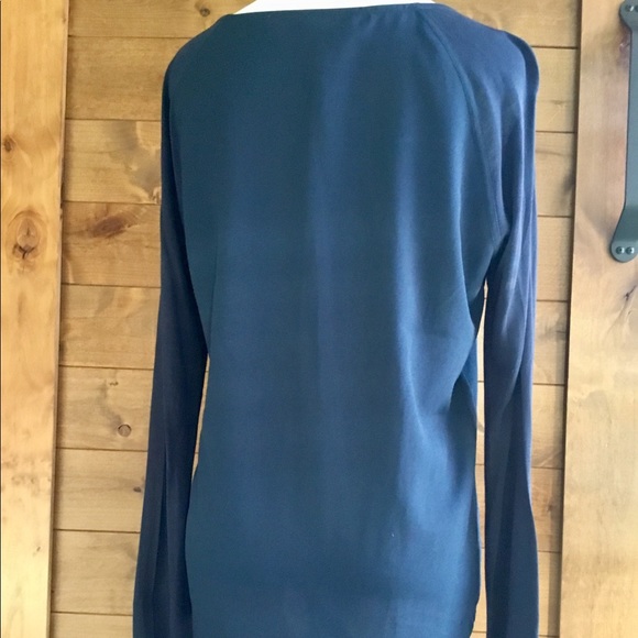 French Connection Polly Plains Long Sleeve Top - Picture 3 of 3